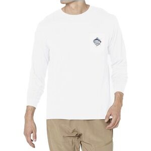HUK Men's Standard Pocket Tee | Long Sleeved‎ Fishing T-Shirt, Big Size S New